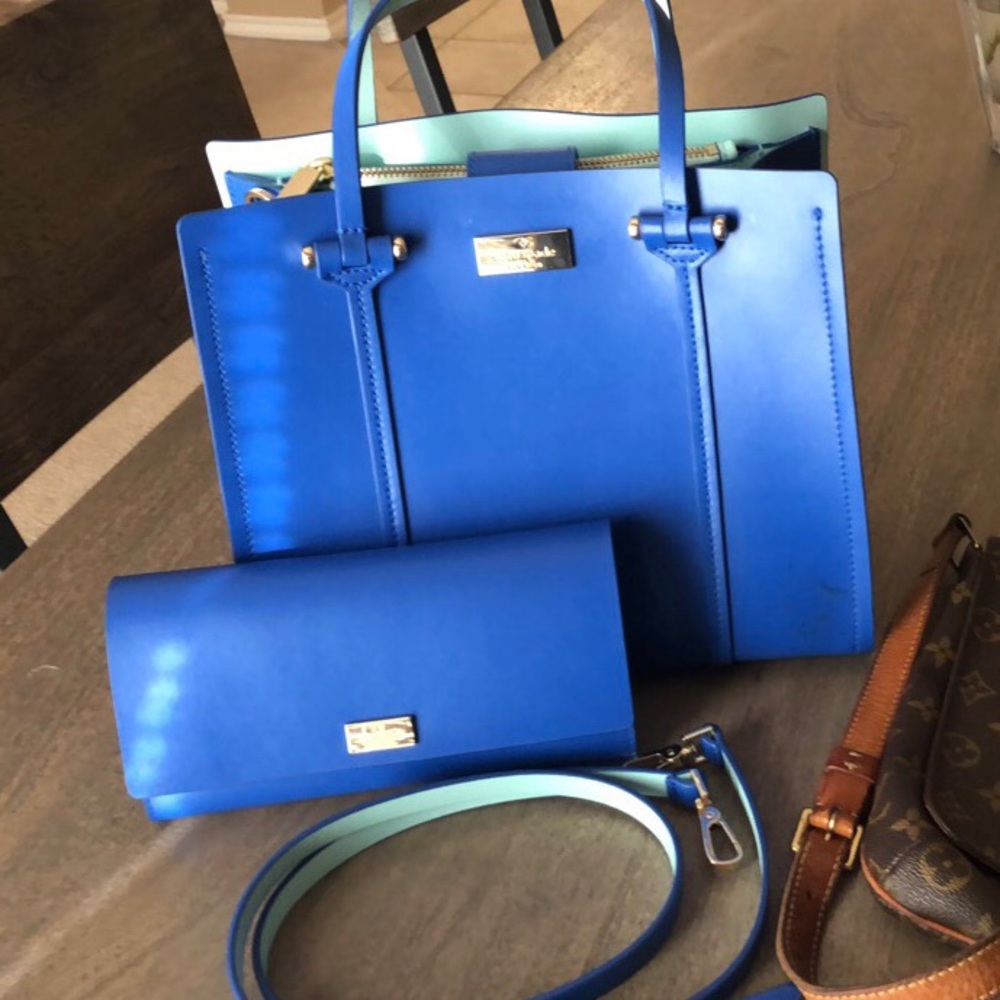 Kate Spade tote and wallet combo!